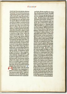 Gutenberg Biblialevél alkotó: Johannes Gutenberg