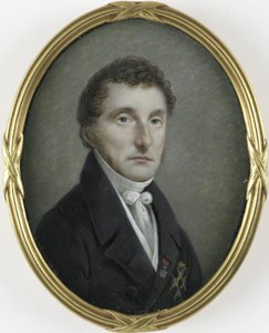 Pieter de Riemer (1769-1831), a disszekció és szülészet professzora, I. Vilmos király sebész tanácsadója alkotó: Johannes Hari (I)