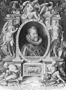 II. Rudolf portréja (1576-1612) alkotó: Johannes Hausser von Ach