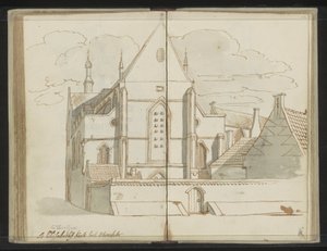 Catharijnekerk Utrechtben alkotó: Johannes Huibert Prins