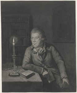 Johannes Janson önarcképe alkotó: Johannes Janson