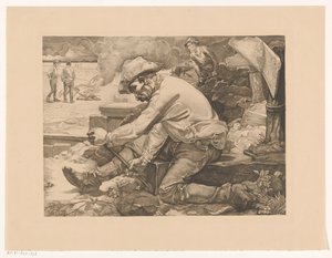 Prüszkölő munkás alkotó: Johannes Josephus Aarts
