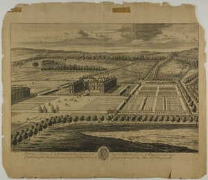 Althrop Northampton megyében, a Britannia Illustrata 27-es táblája