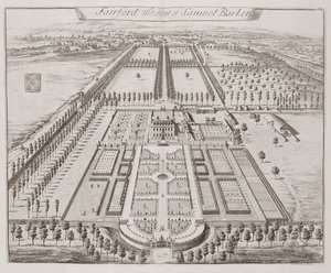 Fairford House, Samuel Barker székhelye, Thomas Badeslade (1718-50) „Thirty Six Different Views of Noblemen and Gentlemen