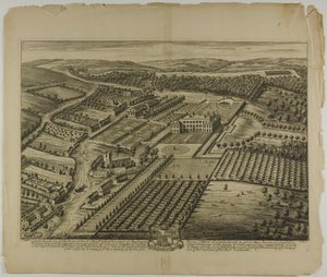 London, 31. lemez az Illustrated Britannia-tól alkotó: Johannes Kip