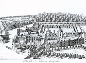 A Charterhouse Kórház, 1720 körül