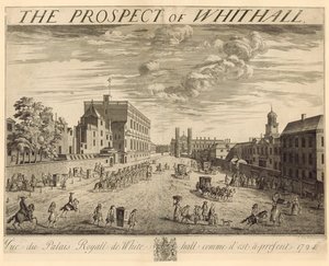 Whitehall terve, 1724 alkotó: Johannes Kip
