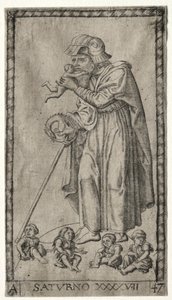 Szaturnusz, 1547. alkotó: Johannes Ladenspelder
