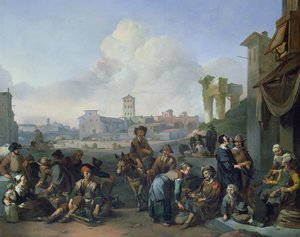 Kilátás Rómában, 1668