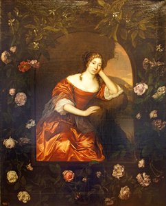 Henriette Catharina von Anhalt-Dessau hercegnő portréja, született Orange-Nassau hercegnője (1637-1708)