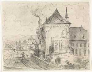 Épület Boppardban alkotó: Johannes Tavenraat