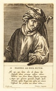 Jan van Eyck, a kora északi reneszánsz művészet holland festőjének portréja