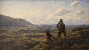 Idill a fenyőn alkotó: Johannes Wilhjelm