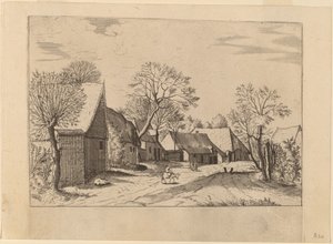 Farmok és fészer alkotó: Johannes and Lucas van Doetechum after Master of the Small Landscapes