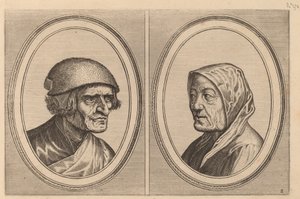 "Udvarias Goossen" és "Prijne Lecker-tants" alkotó: Johannes and Lucas van Doetechum after Pieter Bruegel the Elder