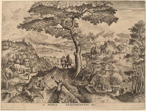 Katonák nyugalomban alkotó: Johannes and Lucas van Doetechum after Pieter Bruegel the Elder