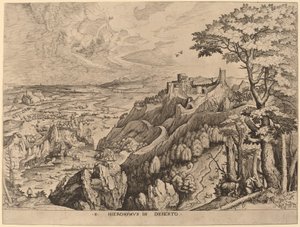 S. Hieronymus in Deserto (Szent Jeromos a sivatagban)