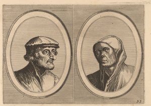 "Voorsichtighe Krijn" és "Broentje Spaer-pots" alkotó: Johannes and Lucas van Doetechum after Pieter Bruegel the Elder