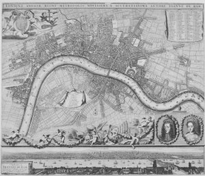 London térkép, 1690