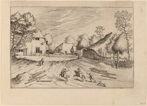 A Swann fogadó farmokkal alkotó: Johannes van Doetechum, the Elder and Lucas