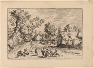 Falusi út alkotó: Johannes van Doetechum, the Elder and Lucas
