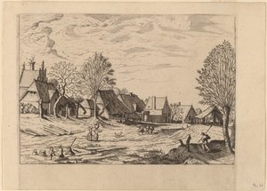 Falu utca alkotó: Johannes van Doetechum, the Elder and Lucas