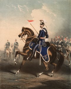 Lancers (színes litográfia)