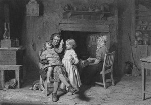 Illusztráció: Robert Burns: The Cottar