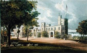 Norris, Ackermann „Művészetek tárházából”, kiadva 1826 körül (színes litó)