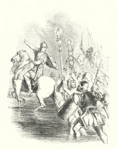 Caesar átlépi a Rubicont (metszet)