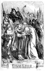 Lear király alkotó: John (after) Gilbert