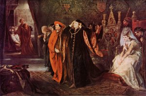 Shakespeare: Gloucester halála, VI. Henrik király, II. rész, III. felvonás, 2. jelenet (színes litó)