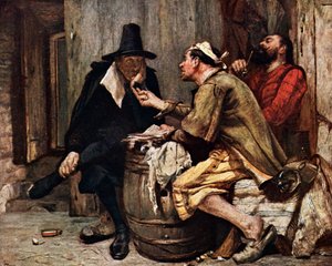 Cromwell szentjei (színes litográfia)