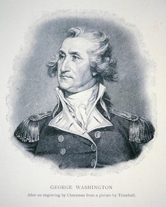 George Washington, Thomas Cheesman (1760-1835) metszet (litho)