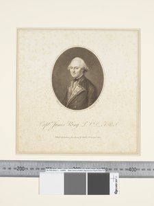 III. James King kapitány, metszett Francesco Bartolozzi (1727–1815), 1773-84 körül (metszet)