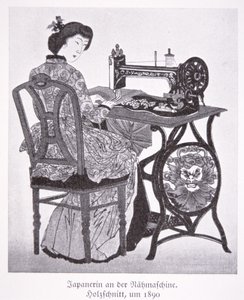 Japán varrógép alkotó: Walter Charles Mills