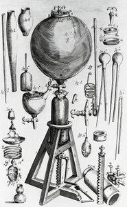 Új fizikai-mechanikai levegőkísérletek, Robert Boyle (1627-1691), metszet alkotó: Walter Charles Mills