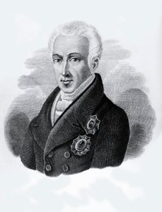 Ioannis Antonios Kapodistrias gróf (1776-1831), a Görög Köztársaság 1828-tól 1831-ig tartó elnökének portréja, metszet alkotó: Walter Charles Mills