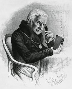Lorenzo Rondolini (1752-1844) olasz orvos és író portréja, Antonio Dall