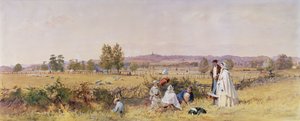 Highgate Upper Holloway-ből, 1859 alkotó: John Absolon