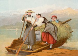 Haza a hegyekből, Svájcból alkotó: John Absolon