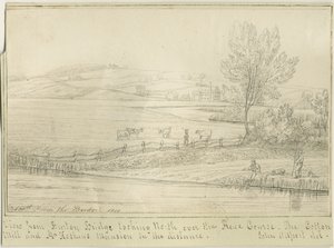 Burton-upon-Trent: toll- és tusrajz, 1818