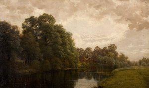 Egy békés Warwickshire-i jelenet, 1883