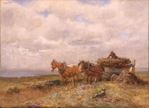 Carting Gyep rajz (papíron fehérrel emelt akvarell)