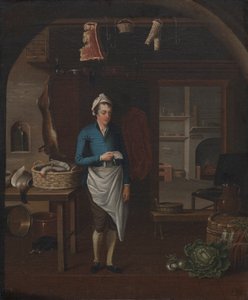 Konyhai jelenet alkotó: John Atkinson