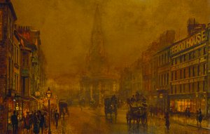 Blackman Street, Borough alkotó: John Atkinson Grimshaw
