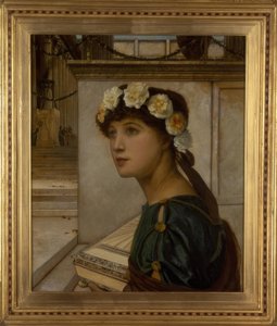 J.A.Grimshaw, Vestalin / Gemälde, 1885 alkotó: John Atkinson Grimshaw
