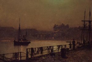Scarborough alkotó: John Atkinson Grimshaw