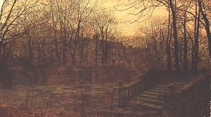 A Moated Grange alkotó: John Atkinson Grimshaw