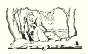 Illusztráció Don Juanhoz, Lord Byron (litho) alkotó: John Austen